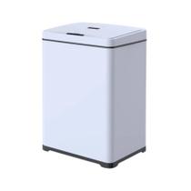 Lixeira Automática Inox Branco Retangular 40 Litros C/Sensor Lixeira Automática Inox Branco Retangular 40 Litros C/Sensor
