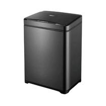 Lixeira Automática Inox Preto Retangular 40 Litros c/ Sensor Lixeira Automática Inox Preto Retangular 40 Litros c/ Sensor