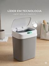 Lixeira Automática Inteligente 12L Cozinha Escritório C/Sensor Lixeira Automática Inteligente 12L Cozinha Escritório C/Sensor