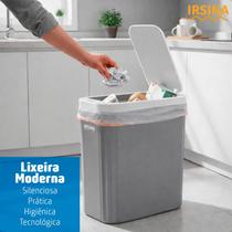 Lixeira Automática Inteligente 13 Litros Sensor Smart Design Moderno AntiOdor e à Prova dÁgua
