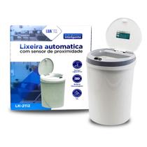 Lixeira Automática Inteligente Com Sensor 12 Litros - Luatek