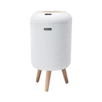 Lixeira Automática Inteligente Pequena Com Sensor De Movimento Para Quarto, Banheiro, Cozinha E Lixeira Automática Inteligente Pequena Com Sensor De Movimento Para Quarto, Banheiro, Cozinha E