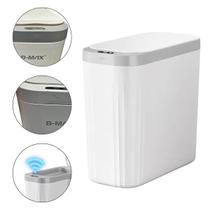 Lixeira Automática Moderna Para Cozinha Banheiro Escritório