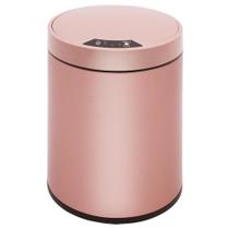 Lixeira automatica rose 12 litros sensor inteligente inox