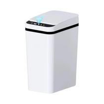 Lixeira Automática Sem Toque Para Banheiro Pequena Com Sensor De Movimento Inteligente À Prova Lixeira Automática Sem Toque Para Banheiro Pequena Com Sensor De Movimento Inteligente À Prova