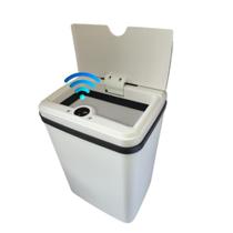 Lixeira Automatica Sensor 15l Abre Fecha Banheiro Escritorio - BBG