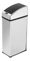 Lixeira Automática Sensor Inox Polido 3 Lts Litros Quadrada Lixeira Automática Sensor Inox Polido 3 Lts Litros Quadrada