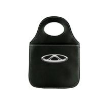 Lixeira Automotiva Universal Acabamento Premium em Material Sintético