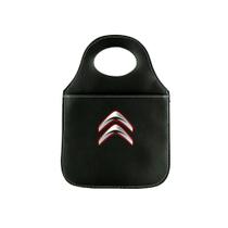 Lixeira Automotiva Universal Acabamento Premium em Material Sintético