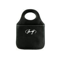 Lixeira Automotiva Universal Acabamento Premium em Material Sintético