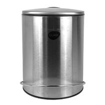 Lixeira Bali De Inox C/Pedal E Balde Removível 5 Litros Lixeira Bali De Inox C/Pedal E Balde Removível 5 Litros