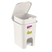 Lixeira Basculante 6 Litros Branco - Primafer