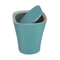 Lixeira Basculante 8,5L Compact Euro com Tampa Polipropileno
