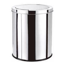 Lixeira Basculante Aço Inox 8L - CLINK