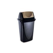 Lixeira basculante e-black 7,2/9l plasutil