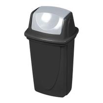Lixeira Basculante Ecoblack 14 litros - Plasútil Lixeira Basculante Ecoblack 14 litros - Plasútil