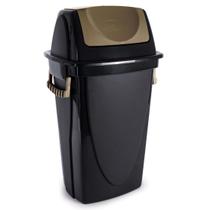 Lixeira Basculante Ecoblack 28 Litros Plasutil