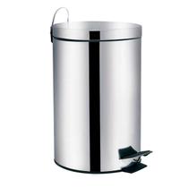 Lixeira Basculante Mor Agata 12 Litros Aço Inox - 8223