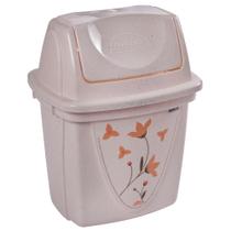 Lixeira basculante para pia decorada 4,9 litros marmorizado Plasutil ref.6684
