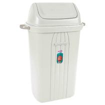 Lixeira Basculante Plástica com Tampa 60 Litros - 284 - SANREMO