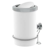 Lixeira Basculante Redonda Com Suporte De Ventosa 8 Litros Lixeira Basculante Redonda Com Suporte De Ventosa 8 Litros