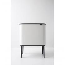 Lixeira Bo Touch Bin Em Aço 11+23 Litros Brabantia Branca