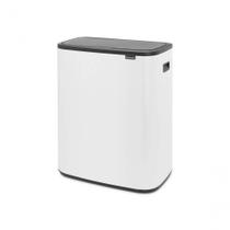 Lixeira Bo Touch Bin Em Aço 60 Litros Brabantia Branca