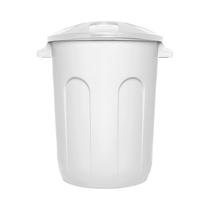 Lixeira Branca Cesto De Lixo Grande Cozinha 30 Litros - Jaguar