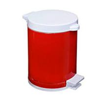 LIXEIRA C/PEDAL 10,5lts VERMELHA VIEL