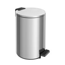 Lixeira C/ Pedal Loop 12l Aco Inox C/ Acab. Polido (94547012) - Tramontina