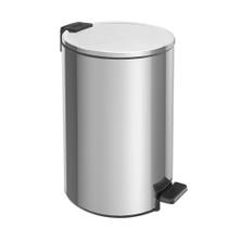 Lixeira C/ Pedal Loop 20l Aco Inox C/ Acab. Polido (94547020) - Tramontina Lixeira C/ Pedal Loop 20l Aco Inox C/ Acab. Polido (94547020) - Tramontina