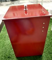 Lixeira C/ Strass Vermelha Bigua Lixeira C/ Strass Vermelha Bigua