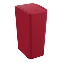 Lixeira C/ Tampa Click Vermelha 8L P/ Banheiro Cozinha Astra Lixeira C/ Tampa Click Vermelha 8L P/ Banheiro Cozinha Astra