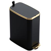 Lixeira CEROELDA 5 L com tampa de fechamento suave e pedal de metal Lixeira CEROELDA 5 L com tampa de fechamento suave e pedal de metal