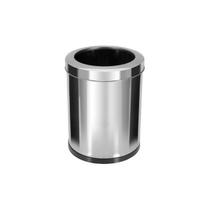 Lixeira Cestinho em Aço Inox Com 13,5 L Aro casa Escritório