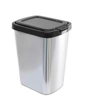 Lixeira Cesto Arqplast 9 Litros Click Label Cozinha E Banheiro Inox Cor Cinza Lixeira Cesto Arqplast 9 Litros Click Label Cozinha E Banheiro Inox Cor Cinza