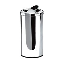 Lixeira Cesto de Lixo 16L Inox Com Tampa Basculante Mainazzo Lixeira Cesto de Lixo 16L Inox Com Tampa Basculante Mainazzo