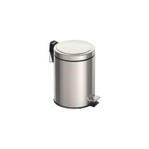 Lixeira Cesto de Lixo Aço Inox Com Pedal 5 Litros Brasil Tramontina Lixeira Cesto de Lixo Aço Inox Com Pedal 5 Litros Brasil Tramontina