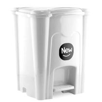 Lixeira Cesto de Lixo Para Cozinha E Banheiro Com Pedal 10l Lixeira Cesto de Lixo Para Cozinha E Banheiro Com Pedal 10l