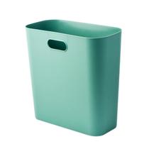 Lixeira Cesto De Lixo Retangular Compacta Sem Tampa 7L