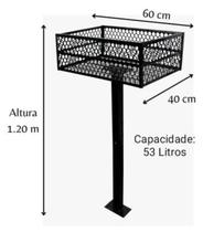 Lixeira Cesto Desmontavel