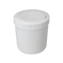 Lixeira Cesto Multiuso com Tampa Basculante 6L CT10 Astra Branca