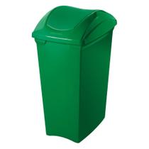 Lixeira Cesto Plástico Seletiva Verde 40 L Basculante Lixeira Cesto Plástico Seletiva Verde 40 L Basculante