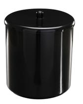 Lixeira Cesto Tampa Banheiro Cozinha Escritório Preto Astra