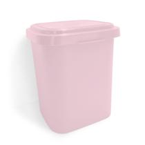 Lixeira Clean Premium Para Cozinha Prática 4,5L PlastiBrasil