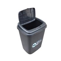 Lixeira Clik 9 Litros Preta 3UD Plastic