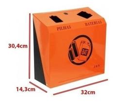 Lixeira Coletor Para Descarte De Pilhas E Baterias Lixeira Coletor Para Descarte De Pilhas E Baterias