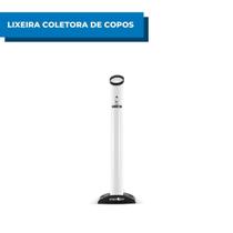 Lixeira Coletora Para Copos Plásticos de Água Nobre