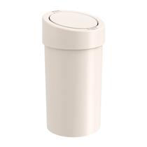 Lixeira Com Abertura Click Coza Press 9 Litros Light Gray