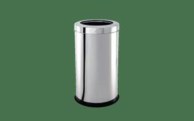 Lixeira com Aro Brinox Decorline 21,2 L - Ø 25 x 46 cm Aço Inox